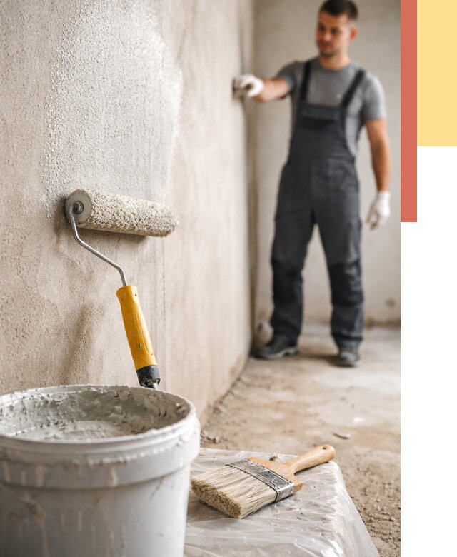 Нанесение бетоноконтакта на стены в Краснокаменске от 4293 руб. быстро и недорого | ОТДЕЛОЧНИК-Ксн