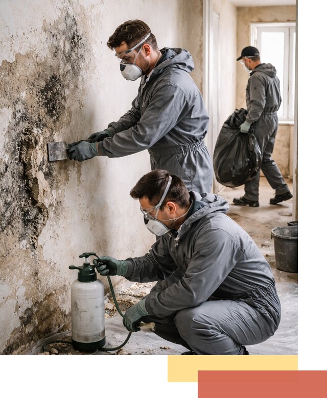 Удаление плесени со стен профессионально в Краснокаменске