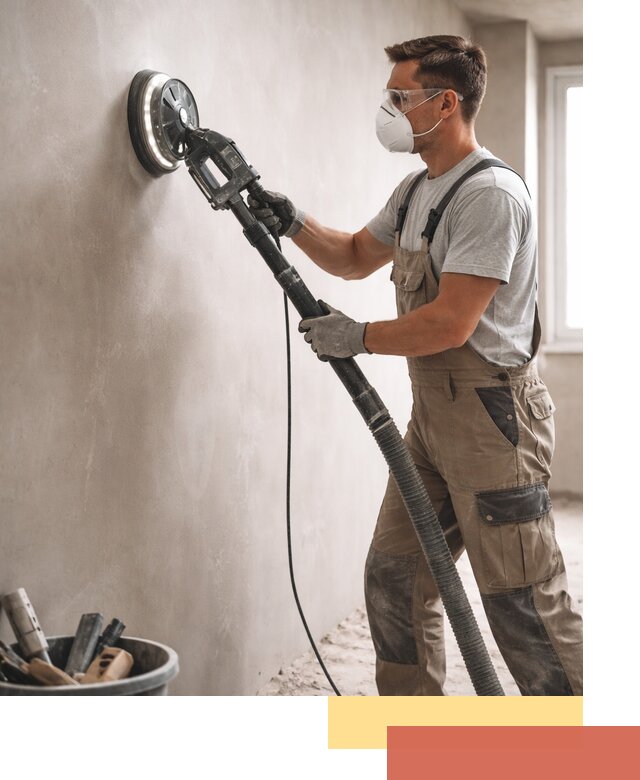 Профессиональная шлифовка стен в Краснокаменске быстро и качественно