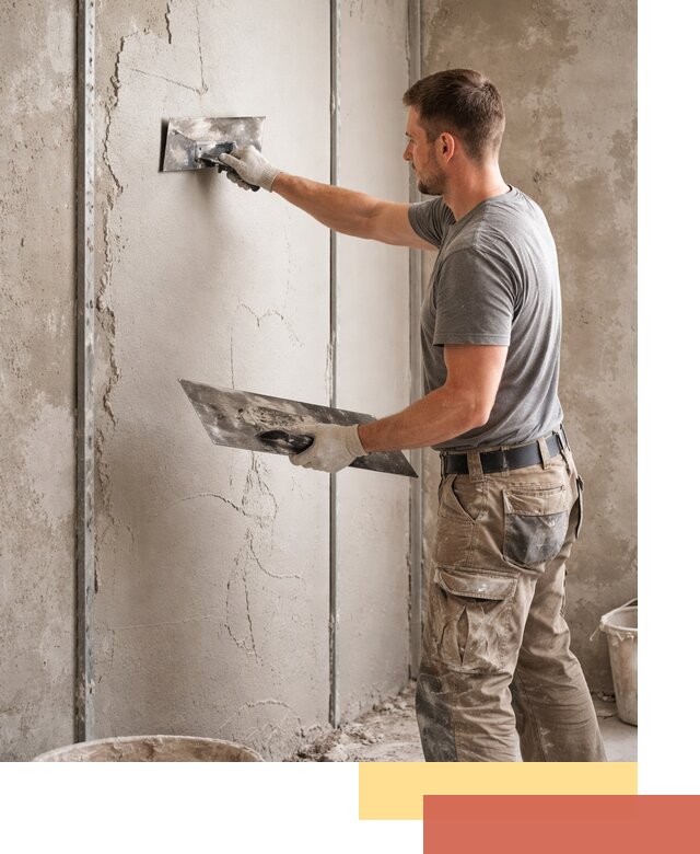 Штукатурка стен гипсовая в Краснокаменске — качественный и быстрый монтаж