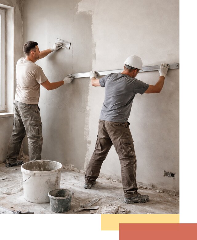 Штукатурка стен под покраску в Краснокаменске качественно и быстро