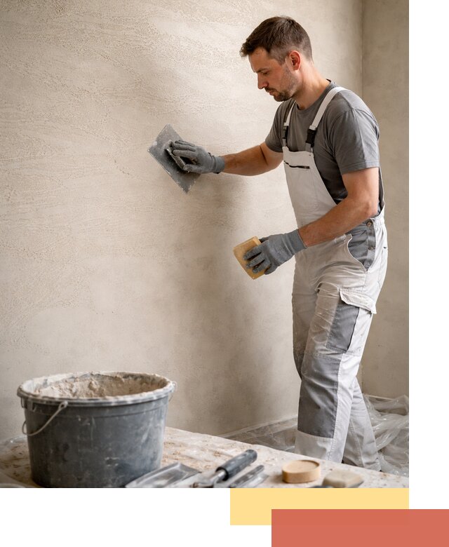 Декоративная штукатурка травертин в Краснокаменске для стен и потолков