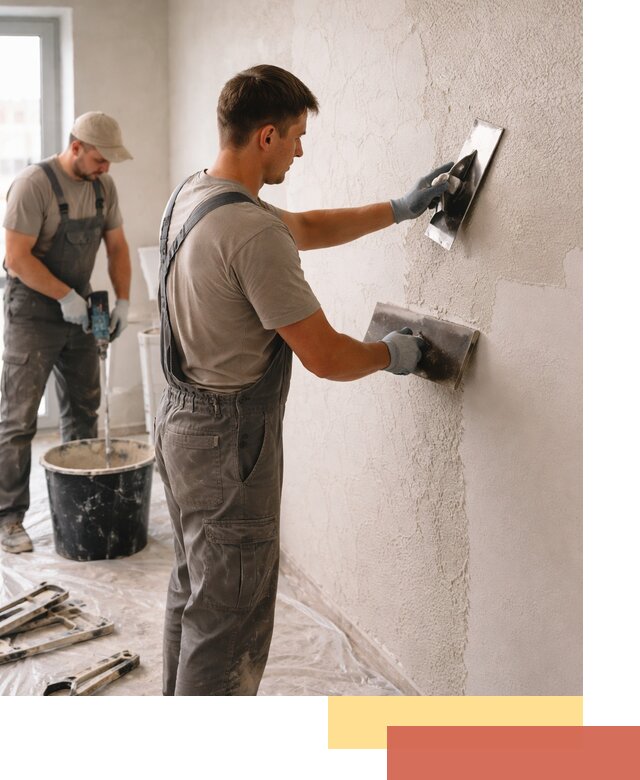 Структурная штукатурка стен в Краснокаменске — качественная отделка поверхностей