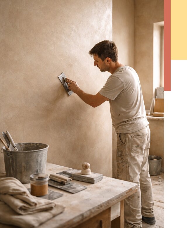 Марокканская штукатурка таделакт в Краснокаменске под ключ от 4293 руб. | ОТДЕЛОЧНИК-Ксн