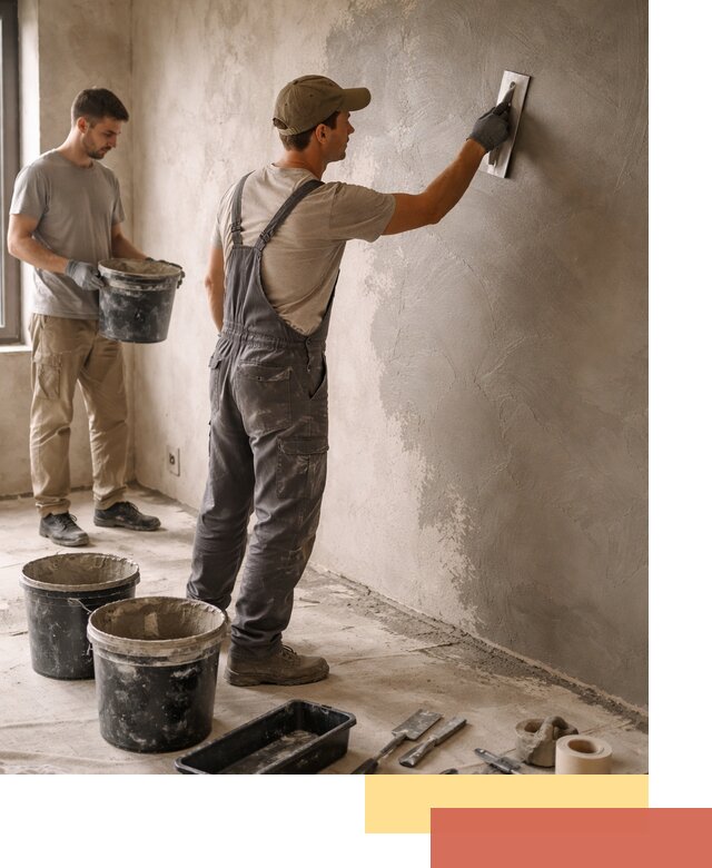 Нанесение микроцемента на стены в Краснокаменске качественно и быстро