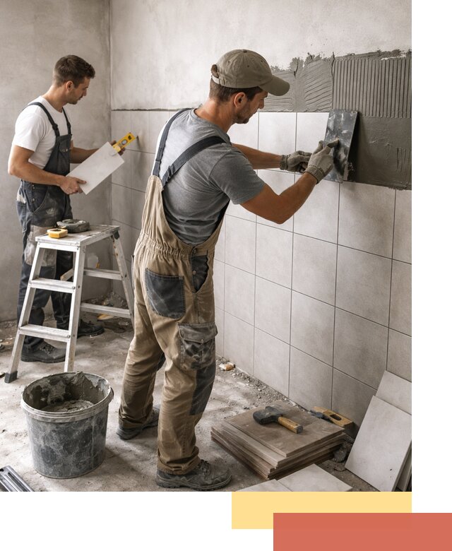 Укладка плитки на стены в Краснокаменске профессионально и надежно