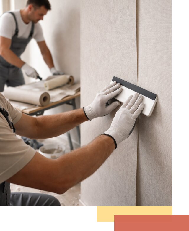 Поклейка обоев под покраску в Краснокаменске профессионально и быстро