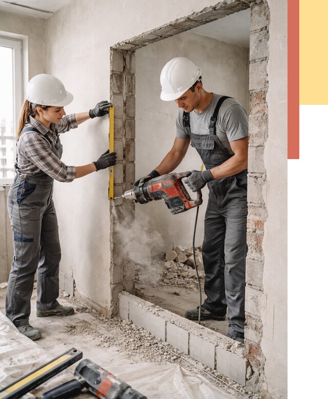 Создание проемов в стенах в Краснокаменске от 6644 руб. — алмазная резка и расширение | ОТДЕЛОЧНИК-Ксн