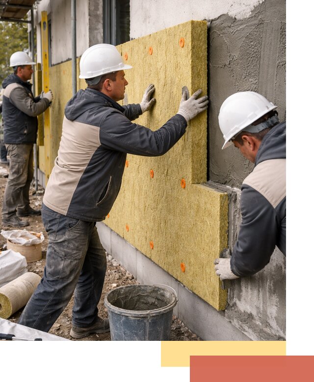 Утепление стен минватой в Краснокаменске — тепло и звукоизоляция