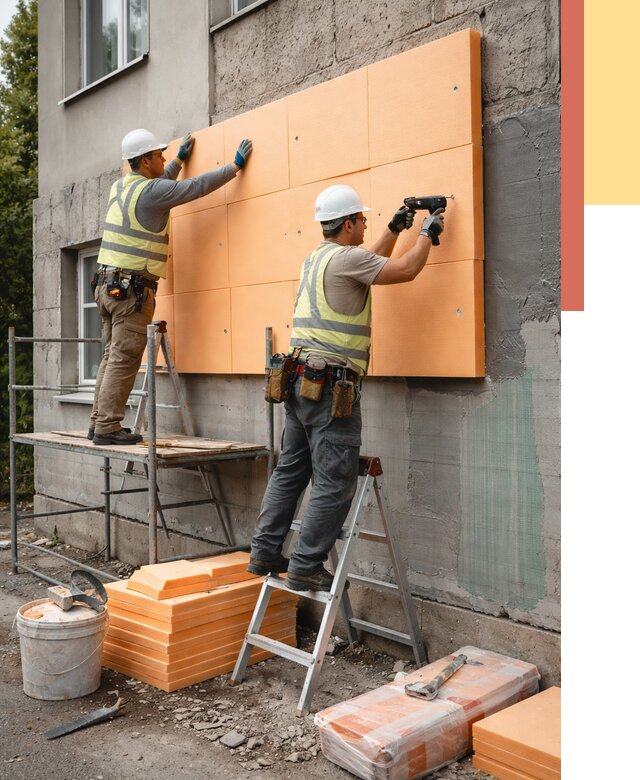 Утепление стен пеноплексом в Краснокаменске от 1891 руб./м2 — быстро и недорого | ОТДЕЛОЧНИК-Ксн
