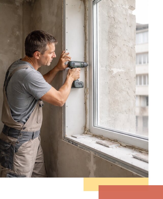 Монтаж гипсокартонных откосов в Краснокаменске под ключ