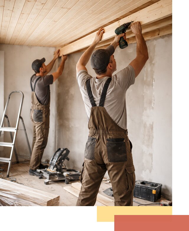 Монтаж потолка из вагонки в Краснокаменске профессионально и аккуратно