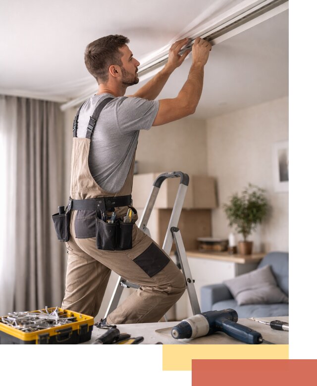 Ремонт натяжных потолков в Краснокаменске — качественно и оперативно