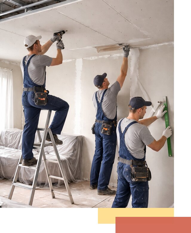 Профессиональная отделка потолка в Краснокаменске быстро и качественно